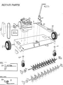 Part Location Diagram of 977761 Bluebird HCS Blt Hex 1/4-20 X 1