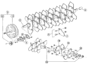 Part Location Diagram of 540000071 Husqvarna Delta Reel Assembly