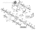 Page C Diagram and Parts List for H142 2005-07 Bluebird Aerator