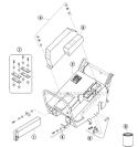 Page A Diagram and Parts List for H424G 2005-07 Bluebird Aerator
