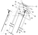 Page B Diagram and Parts List for H742G 2005-07 Bluebird Aerator