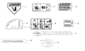 Page B Diagram and Parts List for PR18B5FA 966067301 - 2010-06 Bluebird Dethatcher