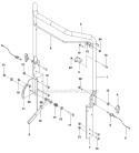 Page D Diagram and Parts List for PR18B5NRA 968999418 - 2010-04 Bluebird Dethatcher