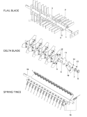 Page A Diagram and Parts List for PR22B5FA 966067501 - 2010-06 Bluebird Dethatcher