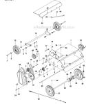 Page A Diagram and Parts List for PR22B5FA 968999422 - 2010-04 Bluebird Dethatcher
