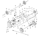 Page B Diagram and Parts List for PR22B5FBA 968999423 - 2010-04 Bluebird Dethatcher