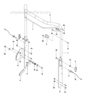 Page C Diagram and Parts List for PR22B5NRA 968999424 - 2010-04 Bluebird Dethatcher