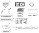 Page C Diagram and Parts List for PR22B8FA 968999425 - 2010-04 Bluebird Dethatcher