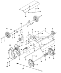 Page A Diagram and Parts List for PR22H5FA 968999427 - 2010-04 Bluebird Dethatcher