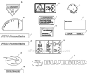 Page C Diagram and Parts List for PR22H5FA 968999427 - 2010-04 Bluebird Dethatcher
