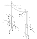 Page D Diagram and Parts List for PR22H5FA 968999427 - 2010-04 Bluebird Dethatcher