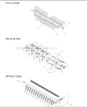 Page C Diagram and Parts List for PR22H5FBA 968999428 - 2010-04 Bluebird Dethatcher