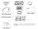 Page C Diagram and Parts List for PR22H5NRA 968999429 - 2010-04 Bluebird Dethatcher