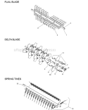 Page B Diagram and Parts List for PR22NEFA 968999430 - 2010-04 Bluebird Dethatcher