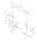 Page F Diagram and Parts List for PR22S6FA 968999680 - 2007-07 Bluebird Dethatcher