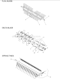 Cutting Equipment Diagram and Parts List for S22H5DA 968999441 - 2010-04 Bluebird Aerator