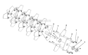 Delta Blade Diagram and Parts List for S22S6DA 968999681 - 2007-07 Bluebird Aerator