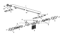 Part Location Diagram of 539030429 Bluebird Sprocket with Key and Ring