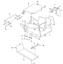 Frame Diagram and Parts List for SC550A 968999351 - 2010-04 Bluebird Sod Cutter