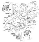 Part Location Diagram of 539109389 Husqvarna Hcs 3/8-16 X 3 1/2 Gr5