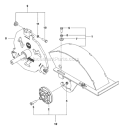 Part Location Diagram of 596230801 Husqvarna Nut, Hex. 3/8-16 Nylon - Thin