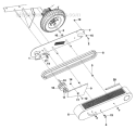 Belt Guard & Pulley Diagram and Parts List for SG13514A 968999684 - 2010-04 Bluebird Aerator