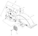 Cover Diagram and Parts List for SG13B 966042601 - 2009-02 Bluebird Aerator