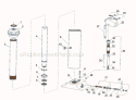 Page B Diagram and Parts List for TIP-TOW10 2004-05 Bluebird Hoist & Winch