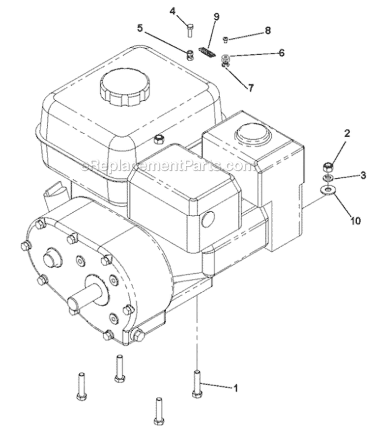 Page E Diagram and Parts List for CL550A 968999383 - 2006-04 Bluebird Edger