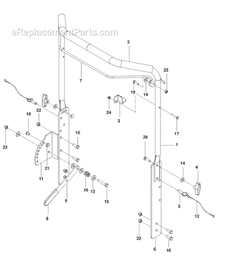 Handle Diagram and Parts List for S22H5DA 968999441 - 2010-04 Bluebird Aerator