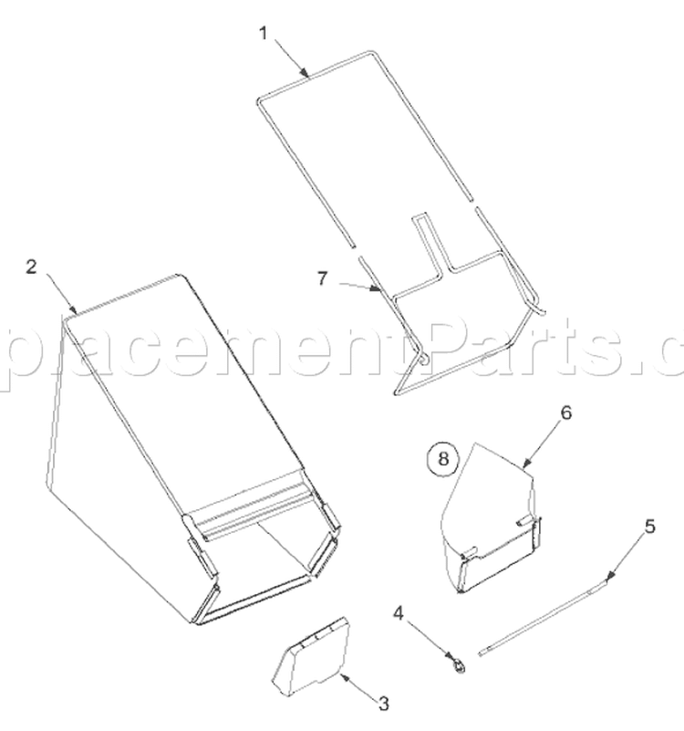 Page A Diagram and Parts List for 12A-446L163 2003 Bolens Lawn Mower