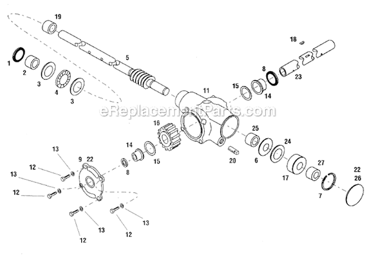 Attachments_Kits Diagram and Parts List for 42030  Bolens Snow Blower