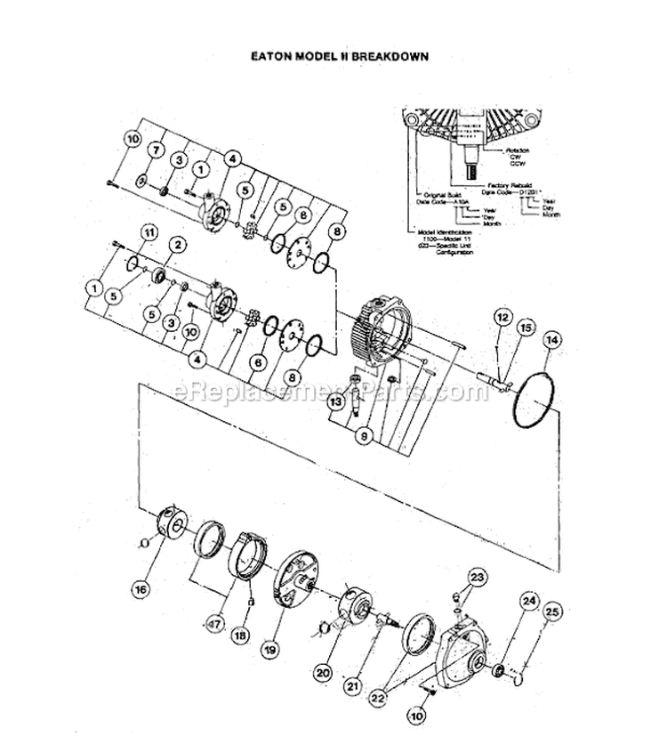 Hydraulic System Diagram and Parts List for 5118HS  Bolens Lawn Tractor