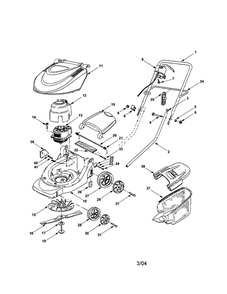 Part Location Diagram of 710-1758 MTD Screw