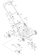 Part Location Diagram of 732-1014C MTD Spring-torsion