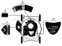 Page B Diagram and Parts List for 11A-074R265 2008 Bolens Lawn Mower