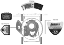Page B Diagram and Parts List for 11A-074R265 2009 Bolens Lawn Mower