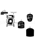 Page B Diagram and Parts List for 11A-414S265 2008 Bolens Lawn Mower