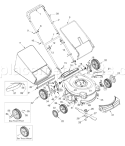 Part Location Diagram of 787-01015-0637 MTD Bracket-handle Lh