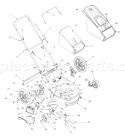 Part Location Diagram of 987-02033 Ryobi Handle Bracket Assembly - RH