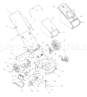 Page A Diagram and Parts List for 11A-546I763 2003 Bolens Lawn Mower