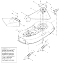 Page B Diagram and Parts List for 13AC650F765 2004 Bolens Lawn Tractor