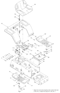 Page G Diagram and Parts List for 13AC650F765 2004 Bolens Lawn Tractor
