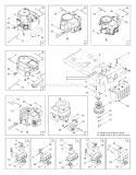 Page E Diagram and Parts List for 13AG683H163 2003 Bolens Lawn Tractor