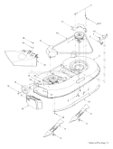 Page C Diagram and Parts List for 13AM662F163 2003 Bolens Lawn Tractor