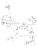 Page C Diagram and Parts List for 13AM761F065 2009 Bolens Lawn Tractor