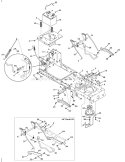 Page B Diagram and Parts List for 13AM761F265 2009 Bolens Lawn Tractor