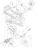 Page B Diagram and Parts List for 13AM762F765 2006 Bolens Lawn Tractor