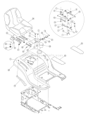 Page D Diagram and Parts List for 13AM762F765 2006 Bolens Lawn Tractor