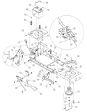 Page F Diagram and Parts List for 13AM762F765 2006 Bolens Lawn Tractor